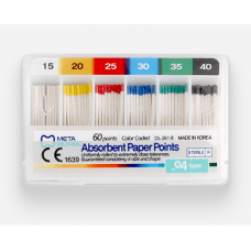 Паперові Штифти .04 Absorbent Paper points Meta